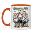 Tasse zweifarbig Tasse: Norddeutsche Mafia