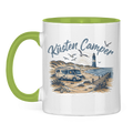Tasse zweifarbig Tasse: Küstencamper 4