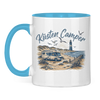 Campertasse zweifarbig Tasse:  Küstencamper 4