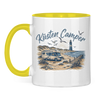 Campertasse zweifarbig Tasse:  Küstencamper 4
