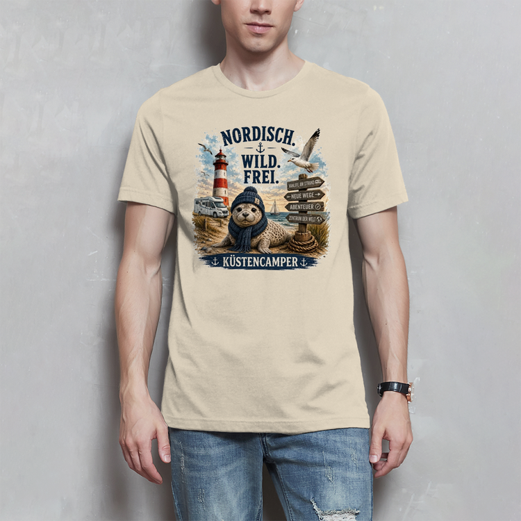 Küsten-Camper Shirts ; Küstenliebe zum Anziehen Nordisch Wild und Frei
