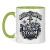 Campertasse zweifarbig Küsten Camper: Beyond The  Storm