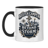 Campertasse zweifarbig Küsten Camper: Beyond The  Storm