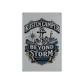Blechschild Küsten Camper: Beyond The  Storm