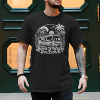 Camper Shirt „Home Is Where You Park It“ – Wohnmobil am Meer
