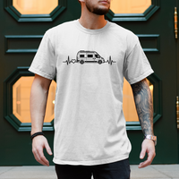 Van Life T-Shirt – Kastenwagen mit Herzschlag