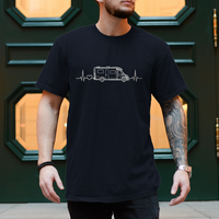 Camper Shirt – Herzschlag mit teilintegriertem Wohnmobil