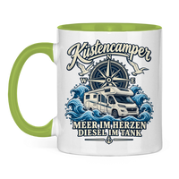 Campertasse „Meer im Herzen – Diesel im Tank“