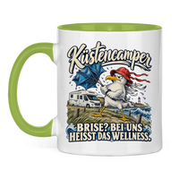 Küstencamper Tasse „Brise? Bei uns heißt das Wellness.“