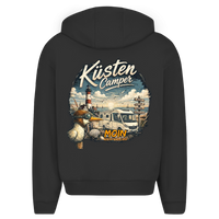 Küstencamper Hoodie „Moin“ mit Rückendruck