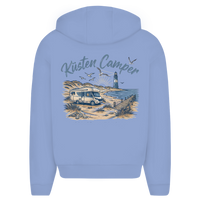 Küstencamper Hoodie „Fernweh, Abenteuer, Freiheit“ mit Rückendruck