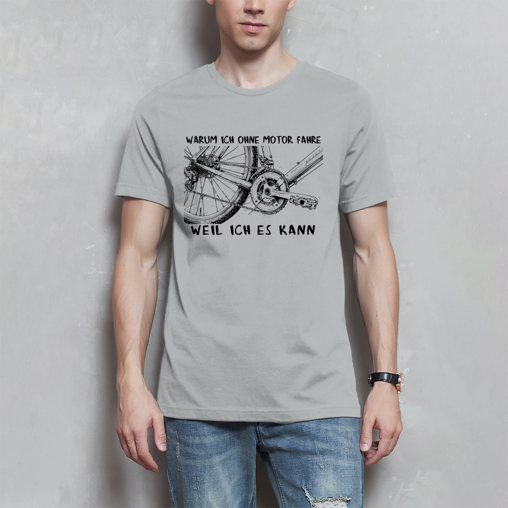 T-Shirt Fahrrad Shirts -Fahrrad Shirts " Weil ich es kann" Variante1