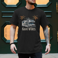 Camper T-Shirts: Good Vibes Cooles Wohnmobil Shirt Good Vibes 