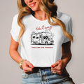 Damen Camper T-Shirts:  Tacke it Easy Take Time For Youself Cooles Wohnmobil Reisemobil T-Shirt Motiv in tollen Farben erhältlich Camper Damen Shirt