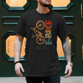 Fahrrad T-Shirts: Cooles E-Biker What Else Motiv