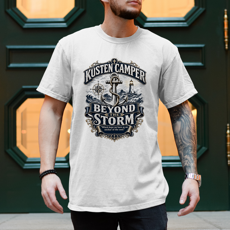 KüstenCamper Shirt  – Beyond The Storm | Maritimes Camper Shirt mit Anker