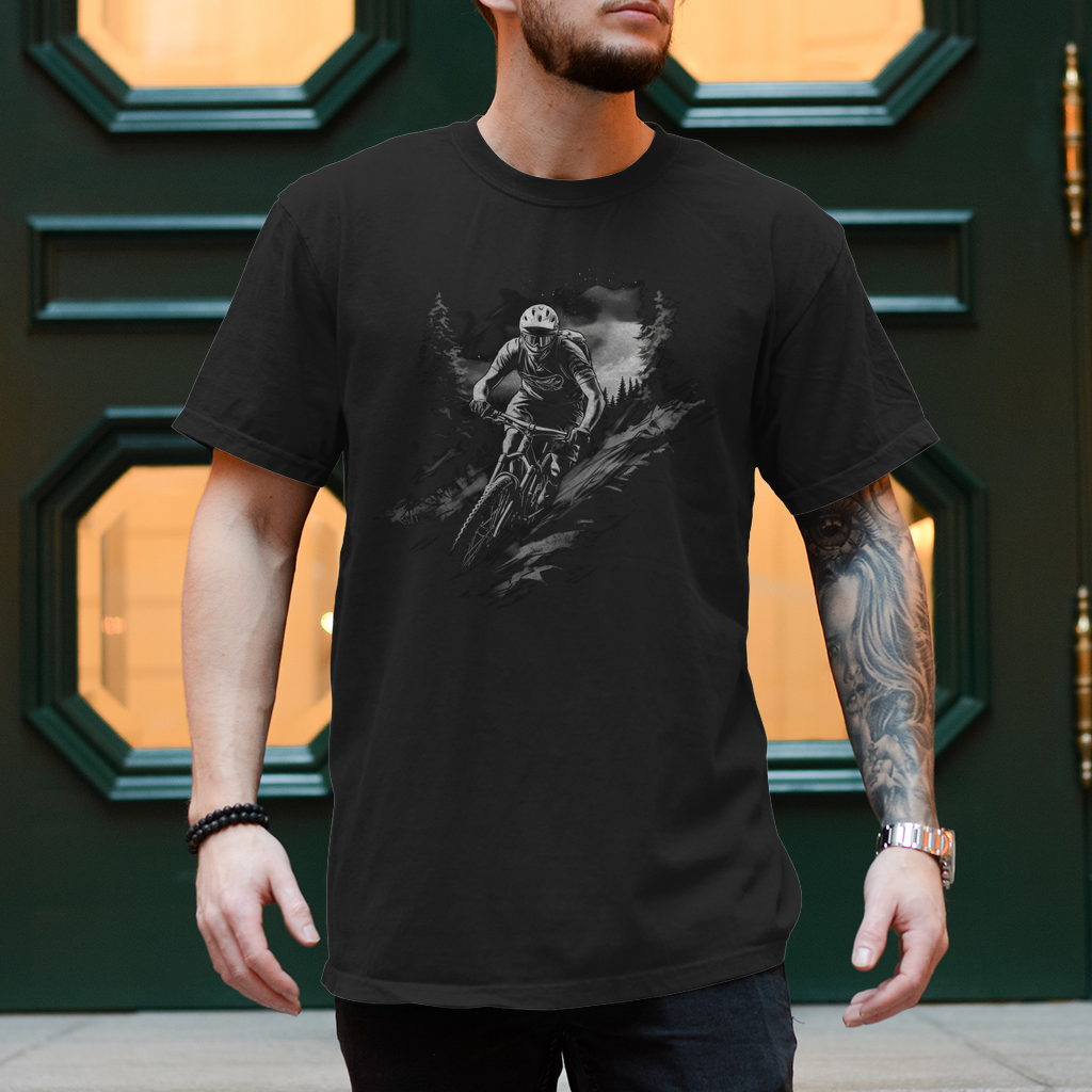 funktionsshirt mountainbike Fahrrad T-Shirts Mountainbike: Ein Design, das die Begeisterung für de – Campershirtshop