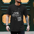 Vanlife T-Shirts: Van-Life Find Your Way, Vanlife must have T-Shirt Find our Way