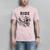Fahrrad Mountenbiker Shirt "RIDE"