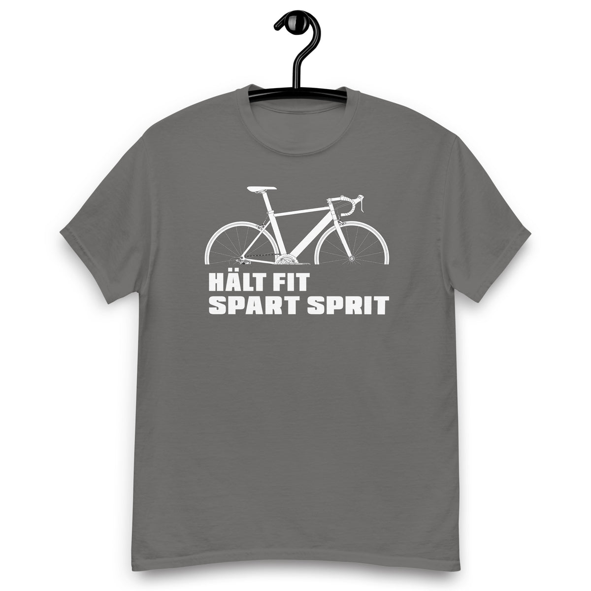 Fahrrad Shirts -Fahrrad Shirts " Hält Fit Spart Sprit " Variante 1