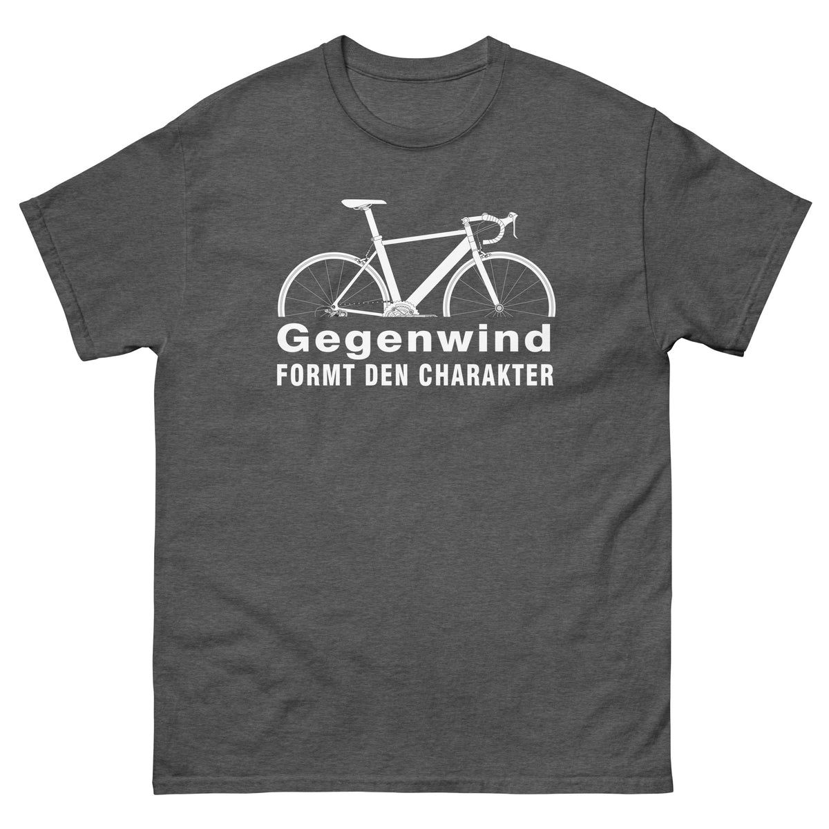 Fahrrad Shirts -Fahrrad Shirts " Gegenwind formt den Charakter" Variante 1