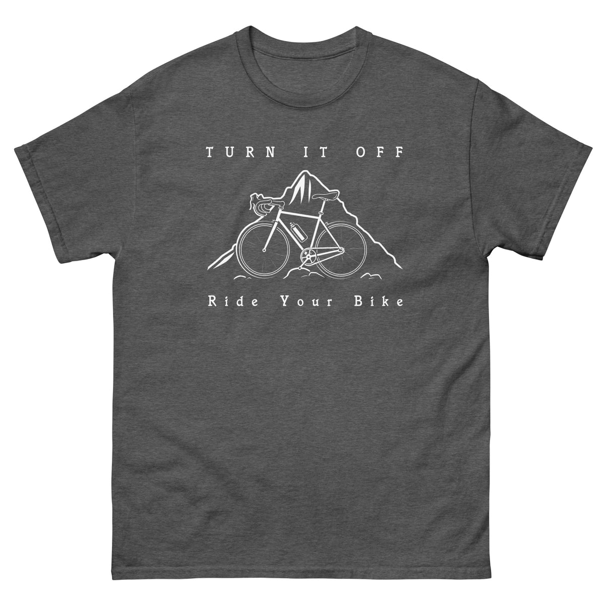 Fahrrad Shirts " Turn It Off Ride your Biker " Variante 9