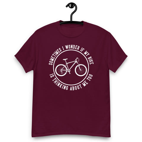 Fahrrad Shirts "Sometimes I Wonder If My Bike Is Thinking About Me Too" Variane 7