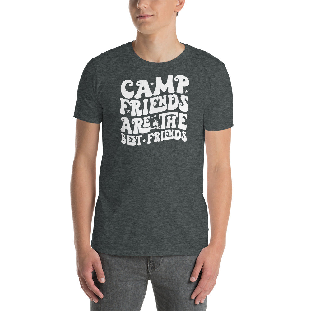 Cooles Herren Spruch Shirt "Camp Friends Are The Betst Friends"
