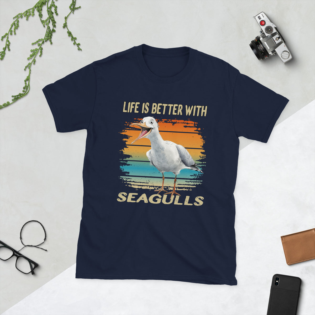 Küsten-Camper "Life Is Better With Seagulls " Variane 1