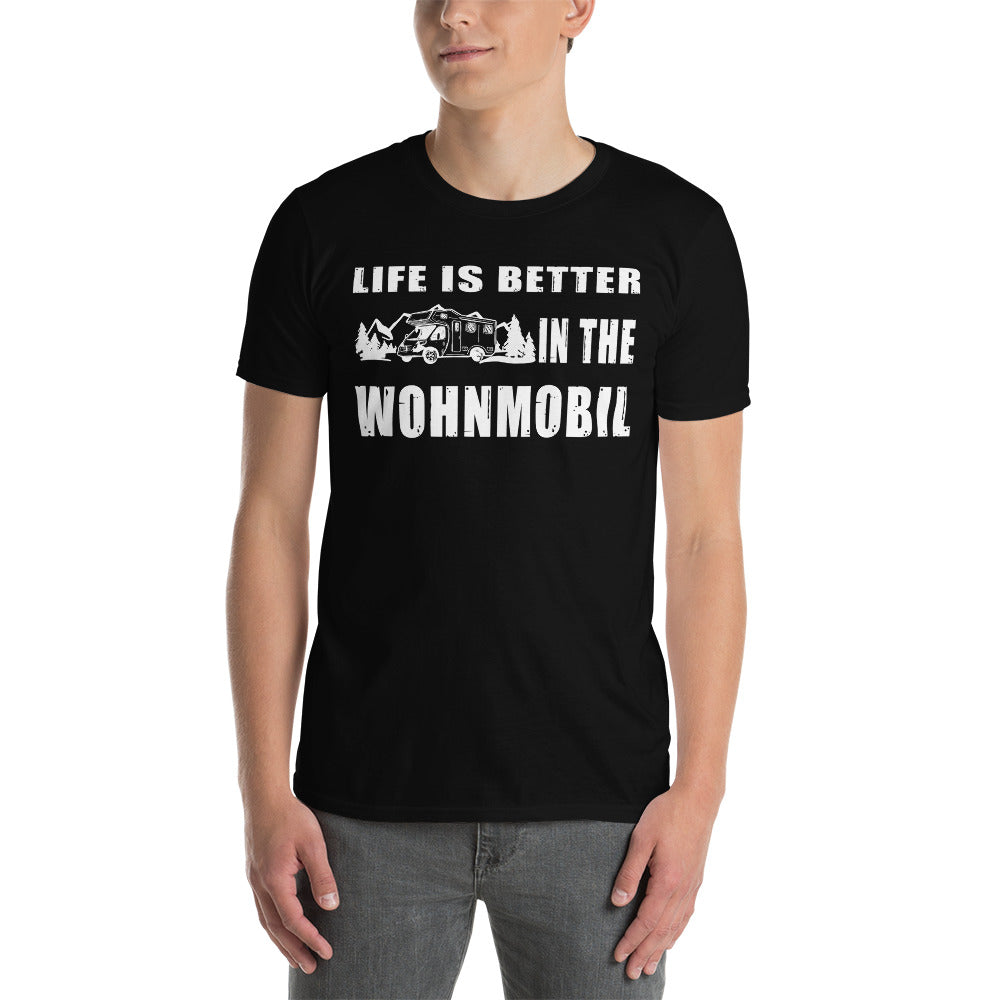 Cooles Herren Spruch Shirt "Life is better"