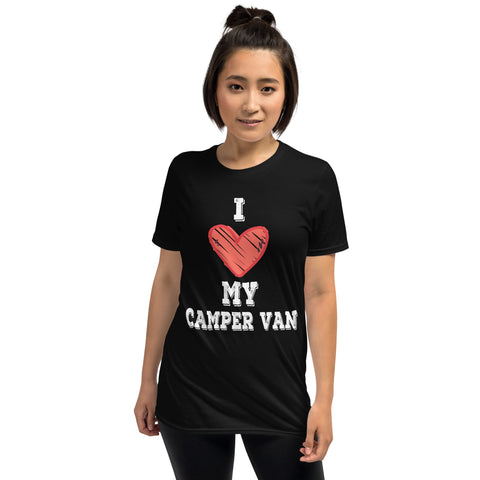 i love camper T-Shirt Van-Life Motiv "I love my Camper Van" kaufen – Campershirtshop