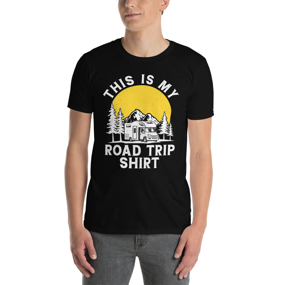 Cooles Herren Spruch Shirt "Road Trip"