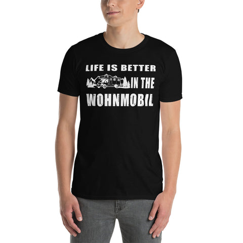 Cooles Herren Spruch Shirt "Life is better.."