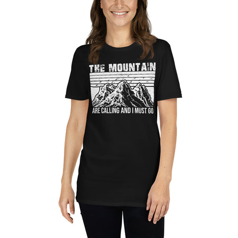 T-Shirt Outdoor & Wandern "Mountain are calling.."