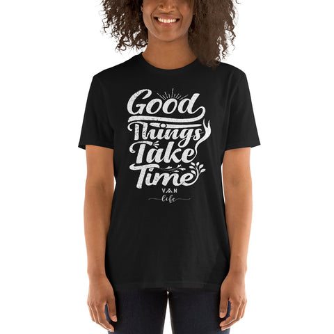 T-Shirt Van-Life Motiv "Good Things"