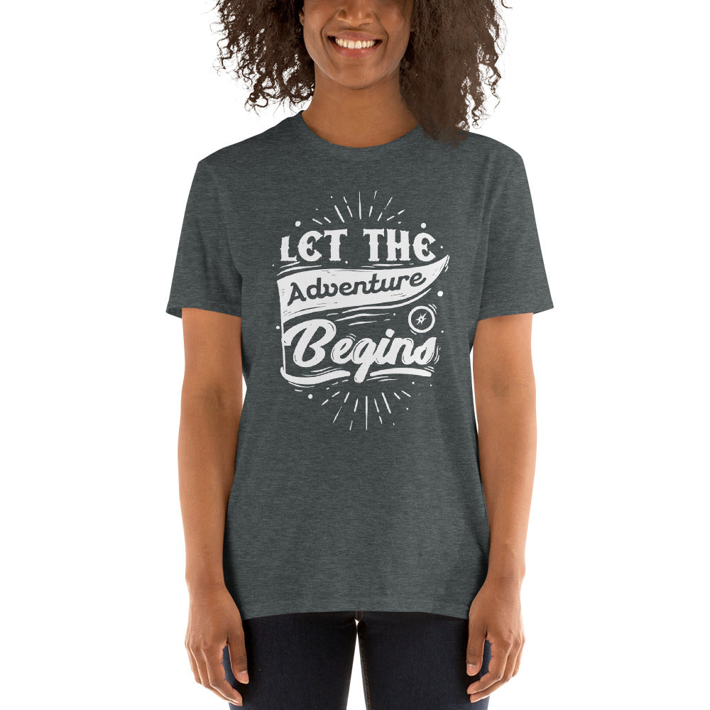 T-Shirt Van-Life Motiv "Let the Adventure begins"