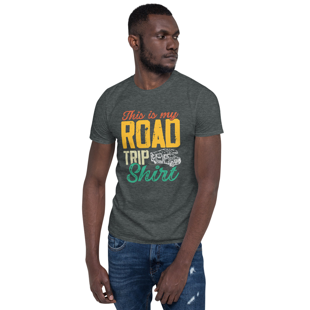 Cooles Herren Spruch Shirt "This is my Road Trip"