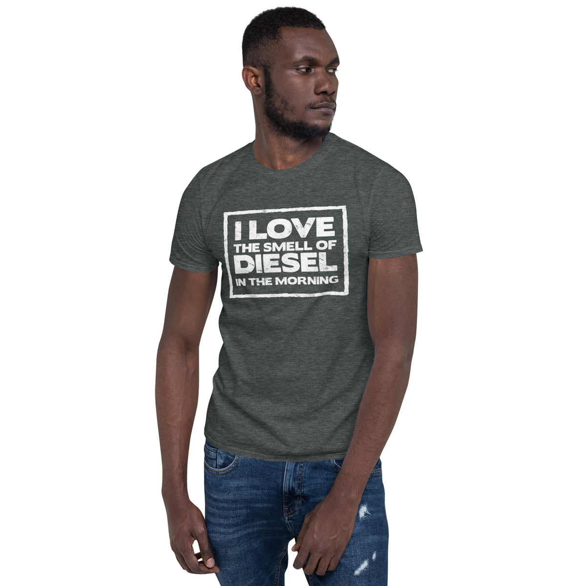 Cooles Herren Spruch Shirt "I love the smell"