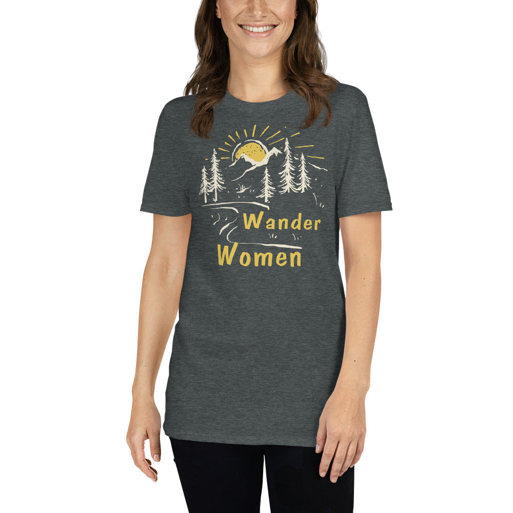 T-Shirt Outdoor & Wandern "Wander Woman"