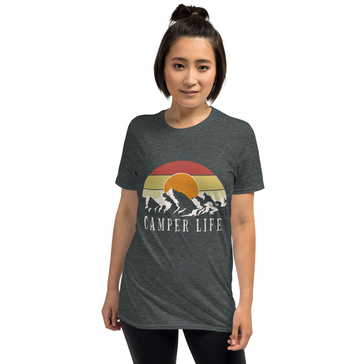 Damen T-Shirt Outdoor & Wandern "Camper Life"