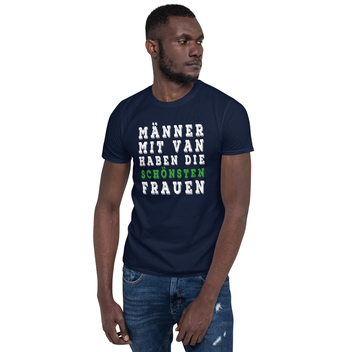 Bestseller Short-Sleeve Unisex T-Shirt "Männer mit Van.."