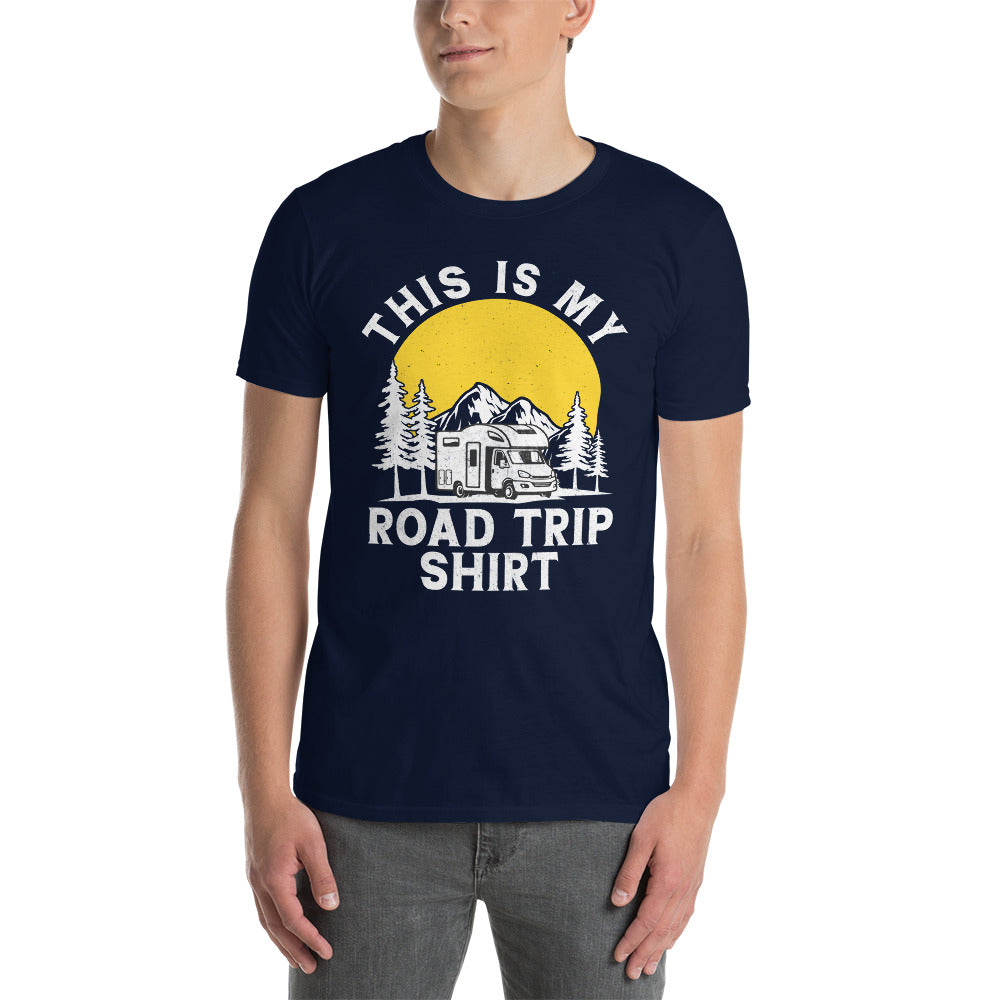 Cooles Herren Spruch Shirt "Road Trip"