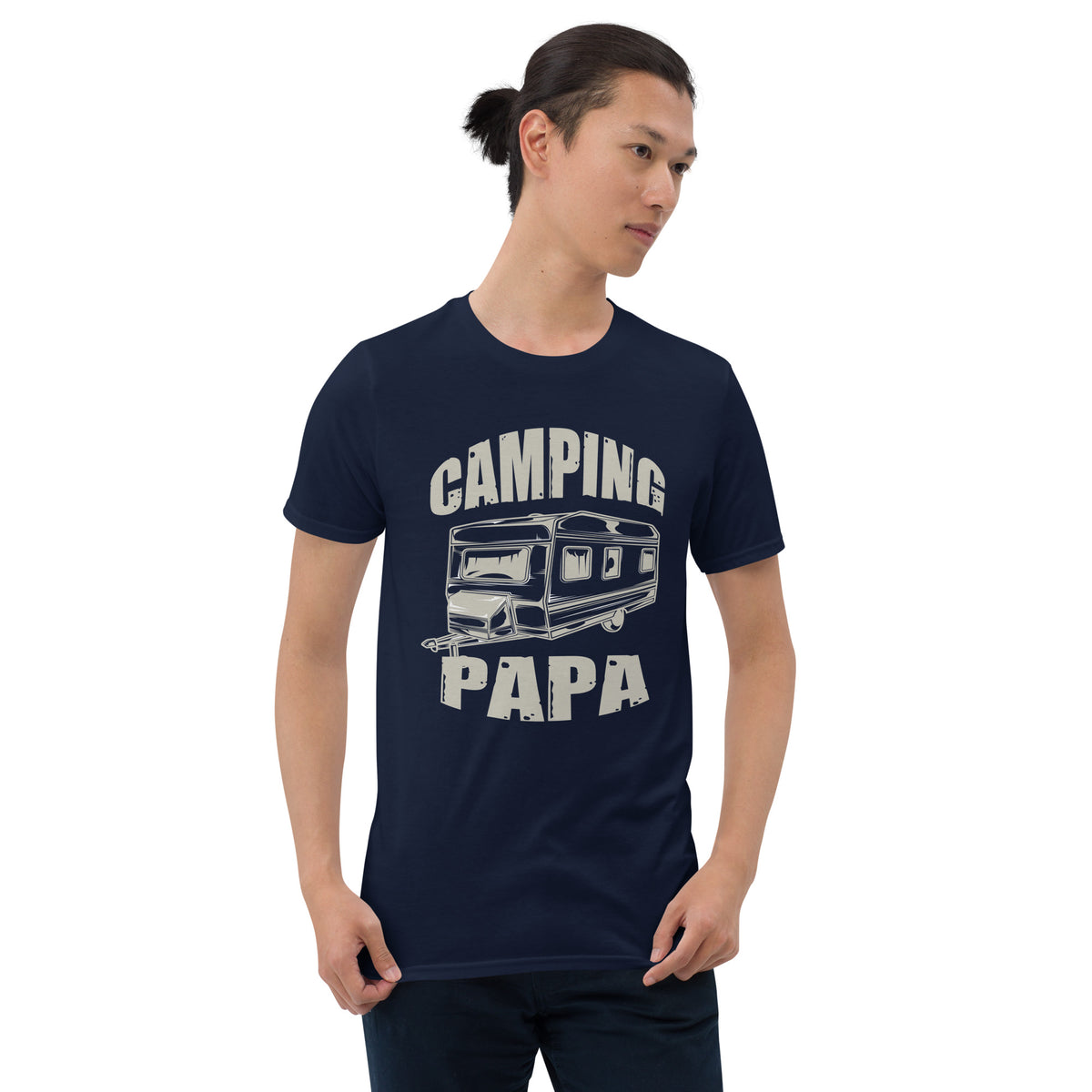 Cooles Herren Spruch Shirt "Camping Papa"