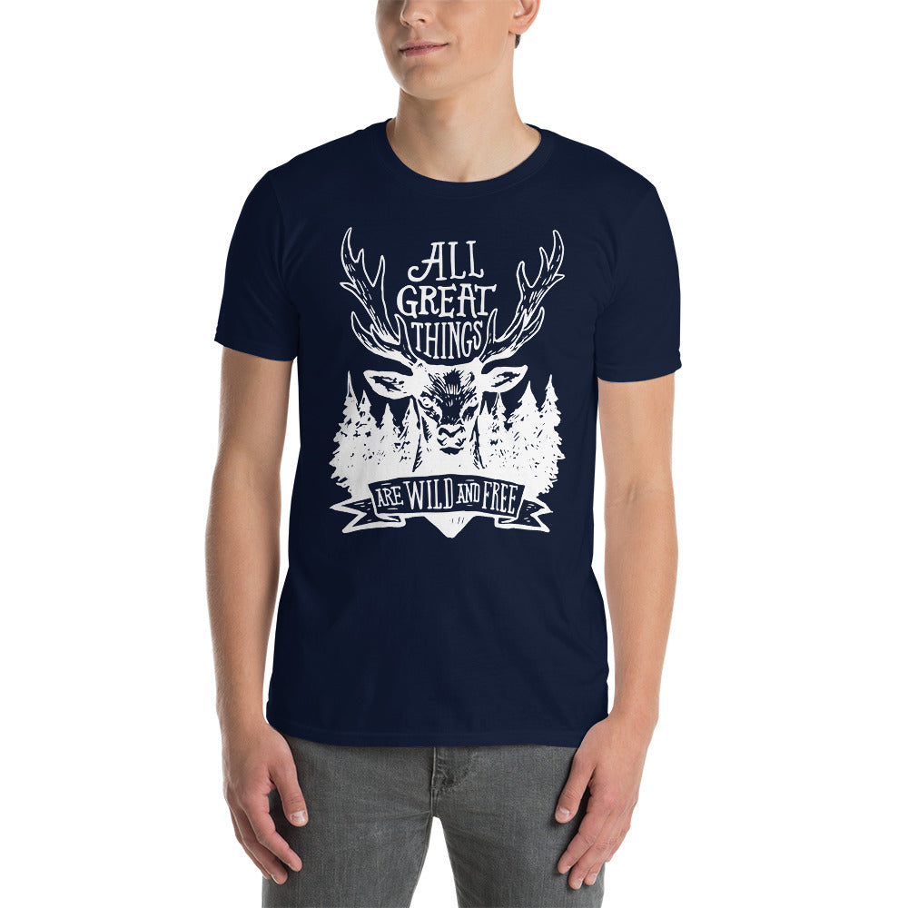 T-Shirt Outdoor & Wandern "AllGreatThings"