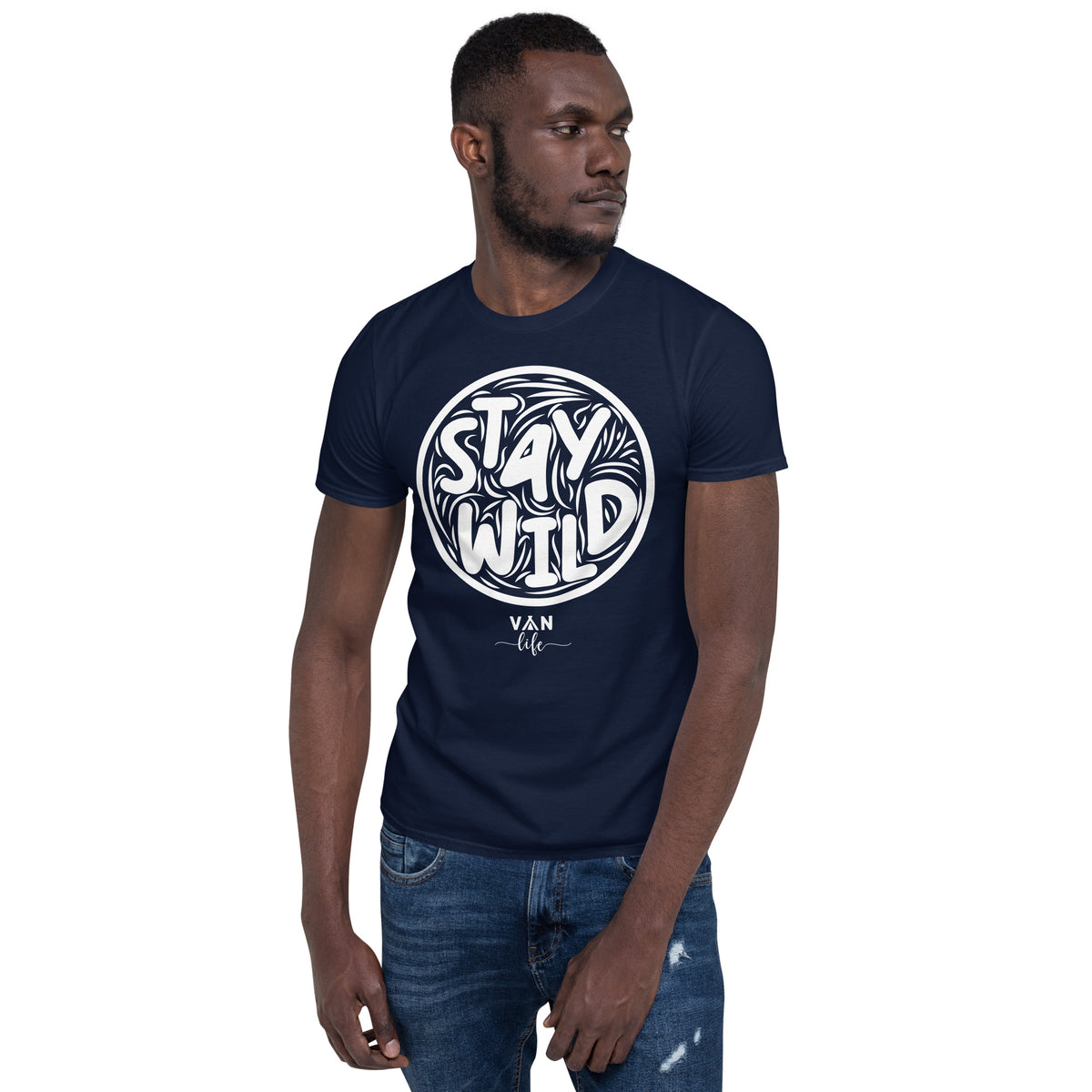 T-Shirt Van-Life Motiv " Stay Wild Variante2 "