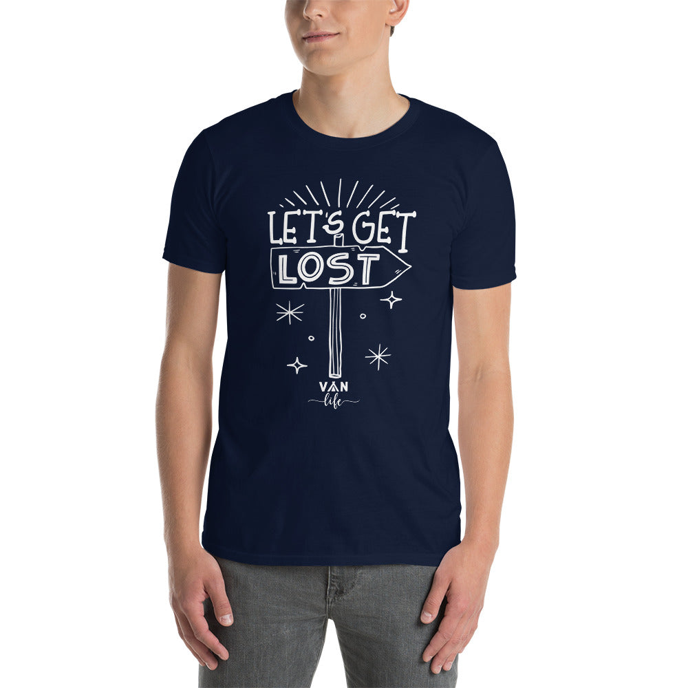 T-Shirt Van-Life Motiv " Lets get Lost "